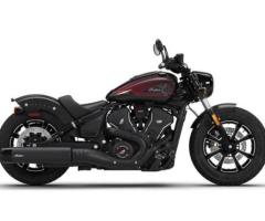 2026 Indian Motorcycle Scout Bobber 125th Anniversary Red with Black Crystal