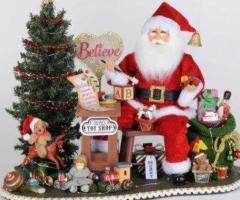 Buy Limited Edition Karen Didion Santa Figurines for Memorable Gifts - A Coastal Christmas