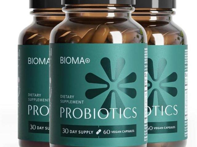 Bioma Probiotics Supplement – Daily Digestive Health Support!
