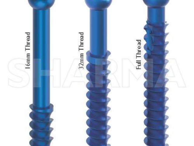 Advanced Cannulated Cancellous Screws for Secure Fracture Fixation | Sharma Orthopedic