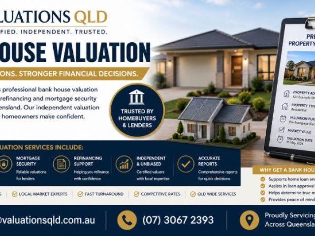 Bank House Valuation – Professional Pre-Mortgage Property Valuation Services