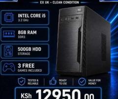 Readied core i5 4GB RAM Lenovo tower PC