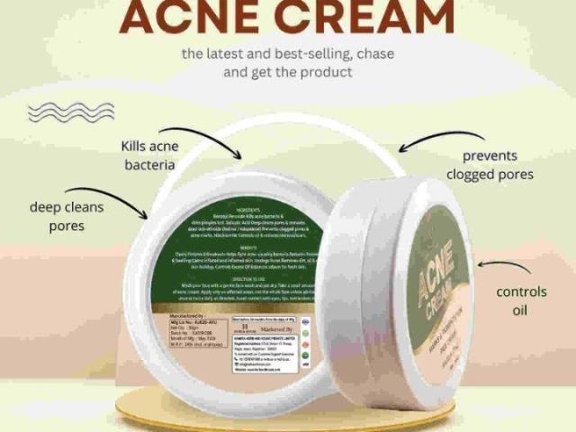 Natural Acne Cream for Acne-Prone Skin