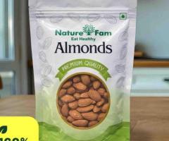 Almond 200 GM Price – Buy Premium California Almonds Online at Naturefam