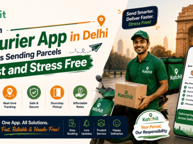 Which Courier App in Delhi Makes Sending Parcels Fast and Stress Free