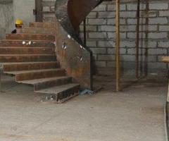 Spiral Staircase Fabrication in Hyderabad |Modern Steel Spiral stair