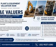 PP&E Valuers – Certified Plant, Property & Equipment Valuation Experts in NSW
