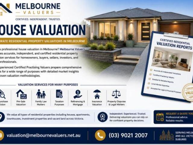 House Valuation – Accurate Residential Property Valuations in Melbourne