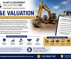 PP&E Valuation – Professional Plant & Equipment Valuation Services in Victoria
