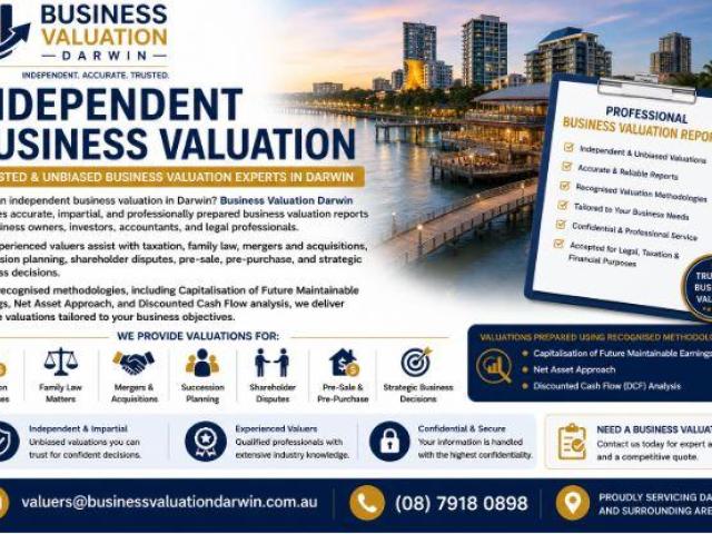 Independent Business Valuation – Trusted & Unbiased Business Valuation Experts in Darwin