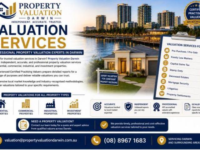 Valuation Services – Professional Property Valuation Experts in Darwin