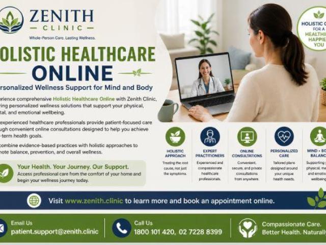 Holistic Healthcare Online – Personalized Wellness Support for Mind and Body