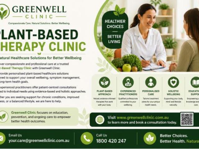 Plant-Based Therapy Clinic – Natural Healthcare Solutions for Better Wellbeing