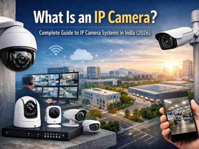 What Is an IP Camera? A Complete Guide to Smart Surveillance Systems by Secureye