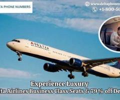 Experience Luxury: Delta Airlines Business Class Seats & 79% off Deals
