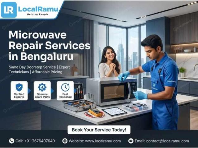 Your Microwave Deserves LocalRamu Services to Get It Fixed Right in Bengaluru