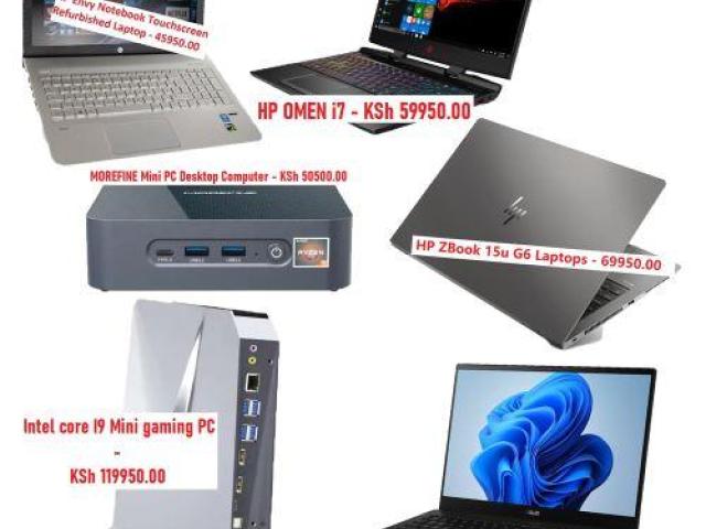 Readied Laptops and Mini desktops with free games