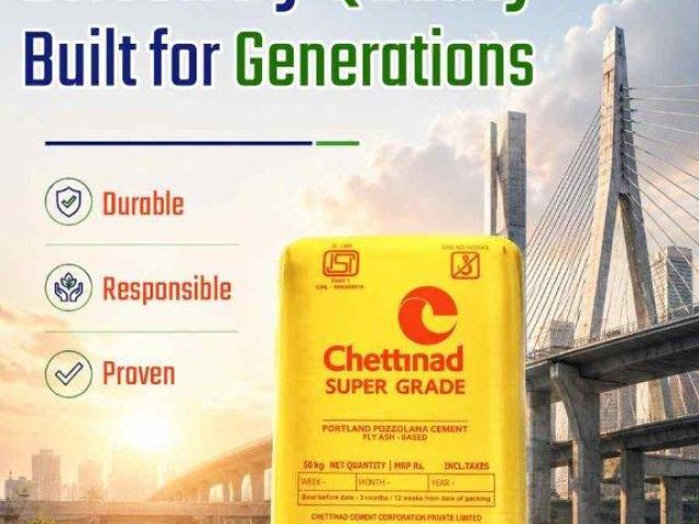 Ayanimootil Trading Company – Trusted Chettinad Cement Supplier in Karunagappally