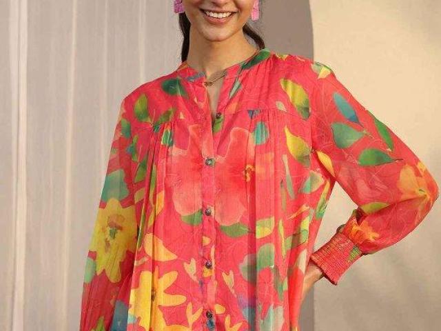 Discover Stylish Full Sleeves Kurtis Online at Best Prices