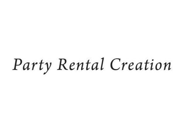 Party Rental Creation