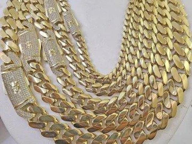 Shop 10K, 14K & 18K Cuban Chain, Rope Chain in Texas, USA – Dallas Gold Source