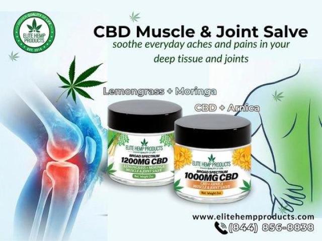 CBD Muscle & Joint Salve in Sunrise, FL – Fast Joint Pain Relief Naturally