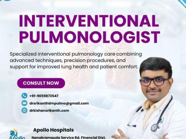 Interventional Pulmonologist | Dr. Kishan Srikanth Juvva