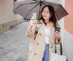 Stay Dry and Hands-Free with Innovative Wearable Umbrella Gear