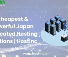 Cheapest & Powerful Japan Dedicated Hosting Solutions | Hostinc