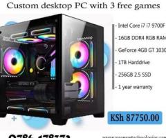 Powerful XGAMERtechs Mid Tower PC with 3 games bonus