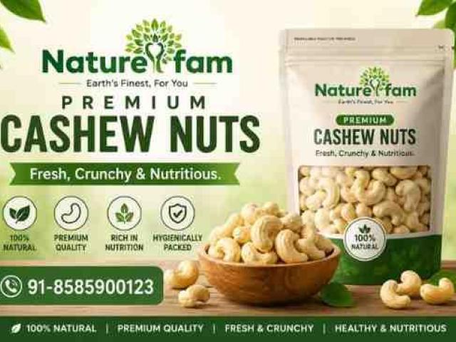 NatureFam – Fresh, Healthy & Delicious cashew nuts