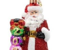 Shop Christopher Radko Santa Ornaments for Holiday Collectible Home Decor