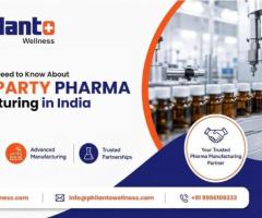 Best Third Party Manufacturing Pharma Company  | Philanto Wellness