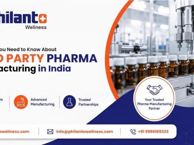 Best Third Party Manufacturing Pharma Company  | Philanto Wellness