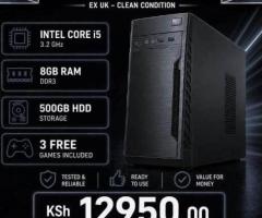 Revived intel core i5 4GB RAM Lenovo desktop