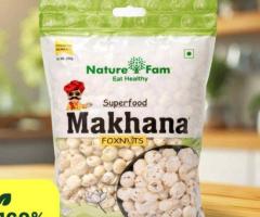 250 Gram Makhana Price | Premium Roasted & Raw Makhana Online – NatureFam