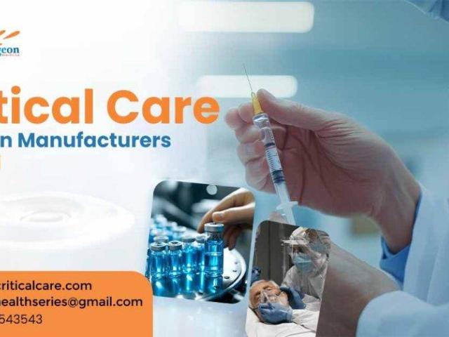 Critical Care Injection Manufacturers in Baddi – Burgeon Health Series