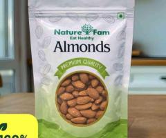 Buy Almonds Online | Premium Quality Badam at Best Price – NatureFam