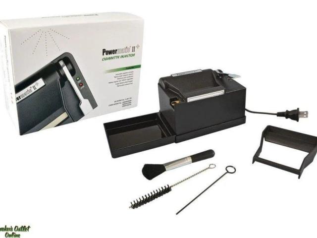 Shop High-Performance Powermatic II Electric Cigarette Injector Machine from Smoker's Outlet Online