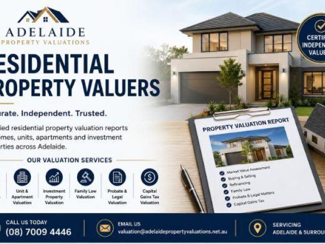 Residential Property Valuers – Accurate & Independent Property Valuation Services