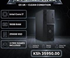 Revived Core i7 16gb RAM Dell tower desktop