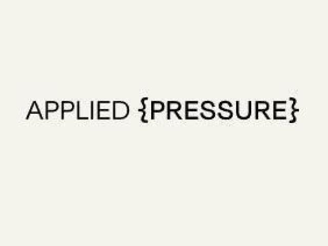 Applied Pressure