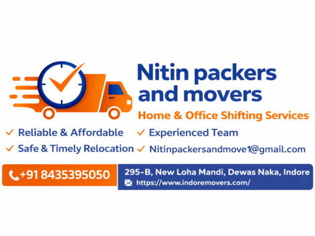 Packers and Movers in Mandsaur - Nitin Packers and Movers