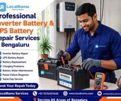 Never Face a Power Cut Again Inverter and UPS Battery Repair by LocalRamu in Bengaluru