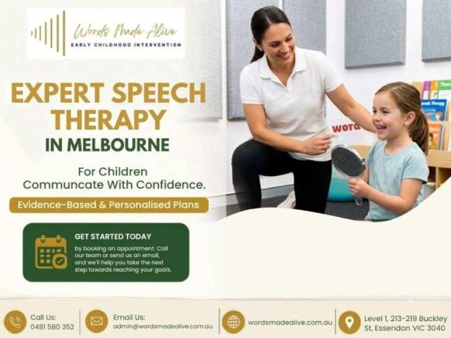 Comprehensive Speech Therapy Services in Melbourne