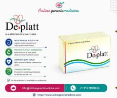 Deplatt Tablets(Clopidogrel) – Antiplatelet Medicine for Heart & Stroke