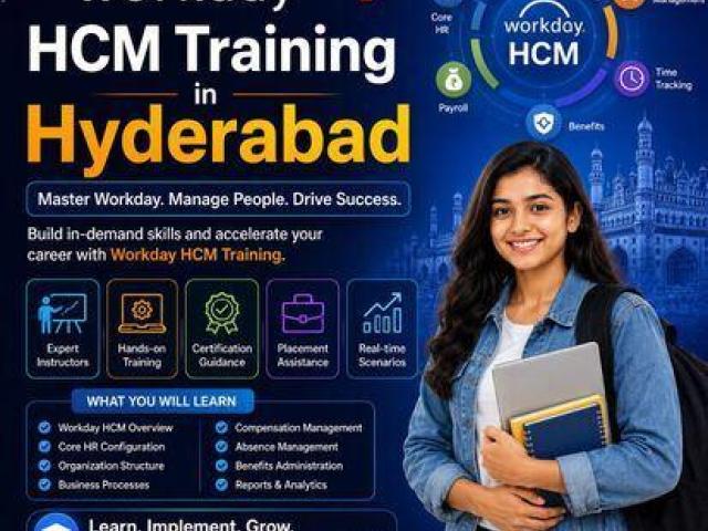 Workday HCM Training in Hyderabad with Career Support
