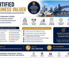 Certified Business Valuer – Trusted Business Valuation Services