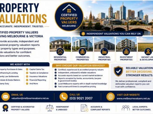 Property Valuations – Accurate, Independent & Certified Services