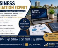 Business Valuation Expert Darwin | Independent Valuation Services